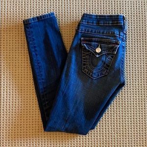 Women’s True Religion Brand Jeans size 25 Made in USA👖💙🇺🇸🩵